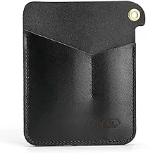 KeyUnity KL01 Leather Pocket Organizer with 3 Pouch, EDC Multitool Sheath for Notebook/Pocket Knife/Flashlights/Pens and Multitool