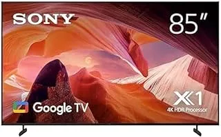 Sony BRAVIA 85 Inch LED TV 4K UHD HDR Smart Google TV - KD-85X80L (2023 Model) with Sony 3.1Ch HT-G700