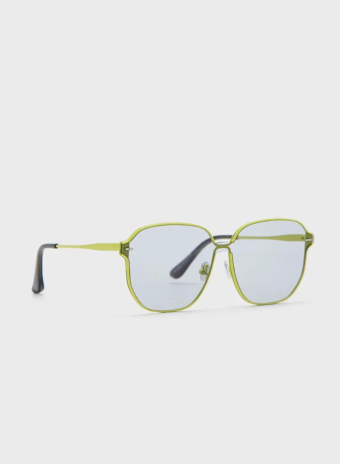 Seventy Five Casual Angular Sunglasses