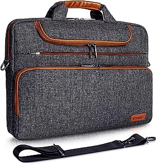 DOMISO Waterproof Laptop Bag Briefcase Carry Bag Shoulder Bag Canvas for Laptop/Ultrabook/Notebook/Tablet/Lenovo/HP/Dell/Apple/ASUS/Acer/Toshiba