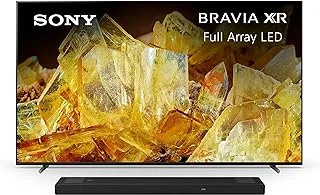 تلفزيون سوني BRAVIA XR 75 بوصة LED 4K UHD HDR ذكي Google TV HDMI 2.1 لجهاز Playstation 5 - XR-75X90L (موديل 2023) مع Sony 5.1.2Ch HT-A5000