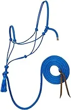 Weaver Leather Silvertip #95 Rope Halter with 12-Feet Lead