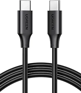 UGREEN USB C Cable 100W 1M, USB C to USB C Charging Cable PVC PD Fast Charge Type C Cable for iPhone 15/15 Plus/15 Pro/15 Pro Max, MacBook Air/Pro, iPad Pro/Air, Mini, Samsung, Pixel,USB C Charger