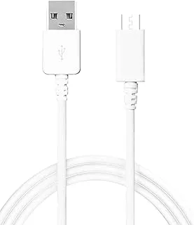 iBarbe Micro USB Cable High Speed USB 2.0 A Male to Micro B,Android Charging Cable,6.6feet Charger Sync Wire, Compatible with PS4 Xbox One Controller Galaxy S7 Edge/S7/S6/S5, G4,Moto G5-White