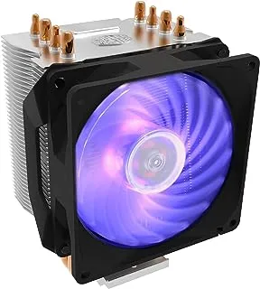 مبرد هواء كولر ماستر هايبر 410R RGB ذو الأنابيب الحرارية المباشرة مع مروحة RGB مقاس 92 مم