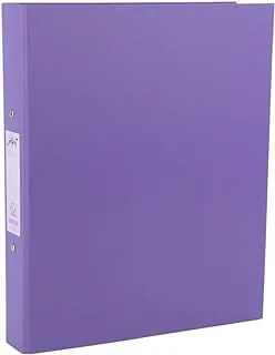 ELFEN File Folder Binder, A4, 2 Ring - Purple