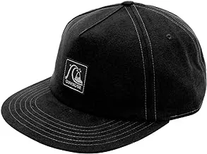 Quiksilver Mens Original Adjustable Snapback Baseball Cap - Anthracite