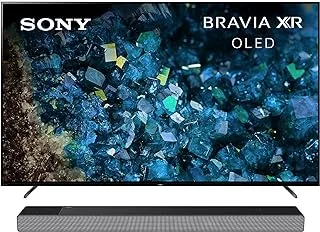 تلفزيون سوني BRAVIA XR 65 بوصة OLED 4K UHD HDR Smart Google TV HDMI 2.1 لجهاز Playstation 5 - XR-65A80L (موديل 2023) مع Sony 7.1.2Ch HT-A7000