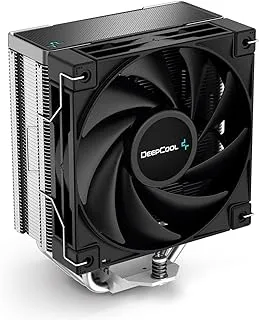 DeepCool AK400 Performance CPU Cooler, 4 Direct Touch Copper Heat Pipes, 120mm Fluid Dynamic Bearing PWM Fans, 220W TDP, Black