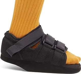 GHORTHOUD Post-op Shoes Heel Wedge Healing Shoe Lightweight Heel Relief Medical Orthopedic Foot Brace Off-loading Shoes for Ulcerations, Feet Wounds(Small)