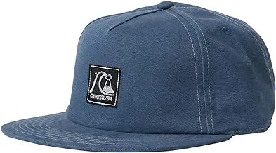 Quiksilver Adjustable Flat Peak Cap ~ Original Blue