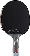 JOOLA Omega Speed - Table Tennis Racket for Advanced Training with Flared Handle - Tournament Level Ping Pong Paddle with Vizon Table Tennis Rubber- Designed for Speed