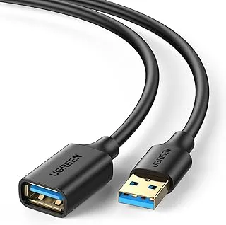 UGREEN USB Extension Cable USB 3.0 Extender Cord Type A Male to Female Data Transfer Lead Compatible for Playstation, Xbox, USB Flash Drive, Card Reader, Hard Drive, Keyboard, Printer -1Meter