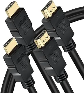 HDMI Cable 32.8ft/10M, 2 Pack High Speed HDR HDMI 2.0 Cable Supports @60Hz, Ultra HD 18Gbps HDMI Cord with Golden Plated Connetor Compatible for PS4 Pro,Xbox One, Ethernet, HDTV