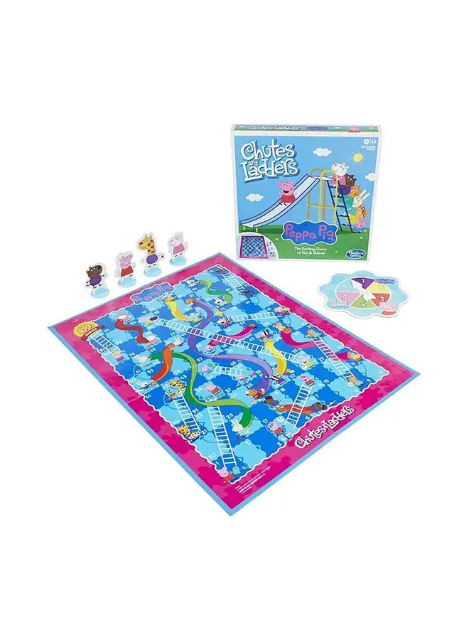 HASBRO - GAMING Chutes And LaddersEdition Board Game For Kids Ages 3 And Up, For 2-4 Players 1 Players