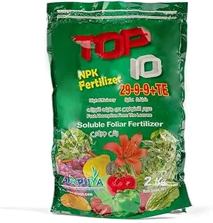 Alruya Top10 NPK 29-9-9+Te Fertilizer 2 kg