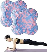 Yoga Knee Pad, Anti Slip Foam Yoga Kneeling Pad, Comfortable Yoga Support Pad, Sports Balance Cushion for Protecting Knee, Ankle, Elbow, Hand