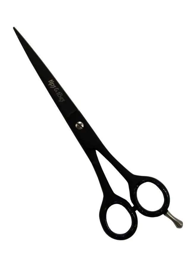 Tips & Toes Professional Stainless Steel Scissor With Case Black