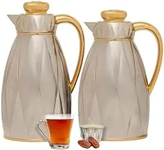 Alsaif Gallery Gilded Silver Icel Thermos Set 2-Piece