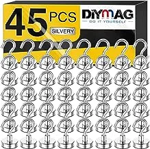 DIYMAG NE16-20P Magnetic Hooks, 25Lbs Strong Magnet Hooks for Kitchen, Home, Cruise, Workplace, Office and Garage, Pack of 20