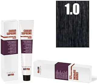KayPro Caviar Supreme Ammonia-Free Permanent Hair Color Cream 100 ml, 4.00 Medium Brown