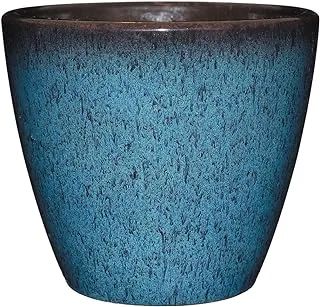 كلاسيك هوم آند جاردن 807-375R Vogue Planter، 8 بوصة، نيلي