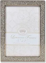 Lawrence Frames Lawrence Royal Designs 5x7 Turner Gold and Glitter Metal Picture Frame