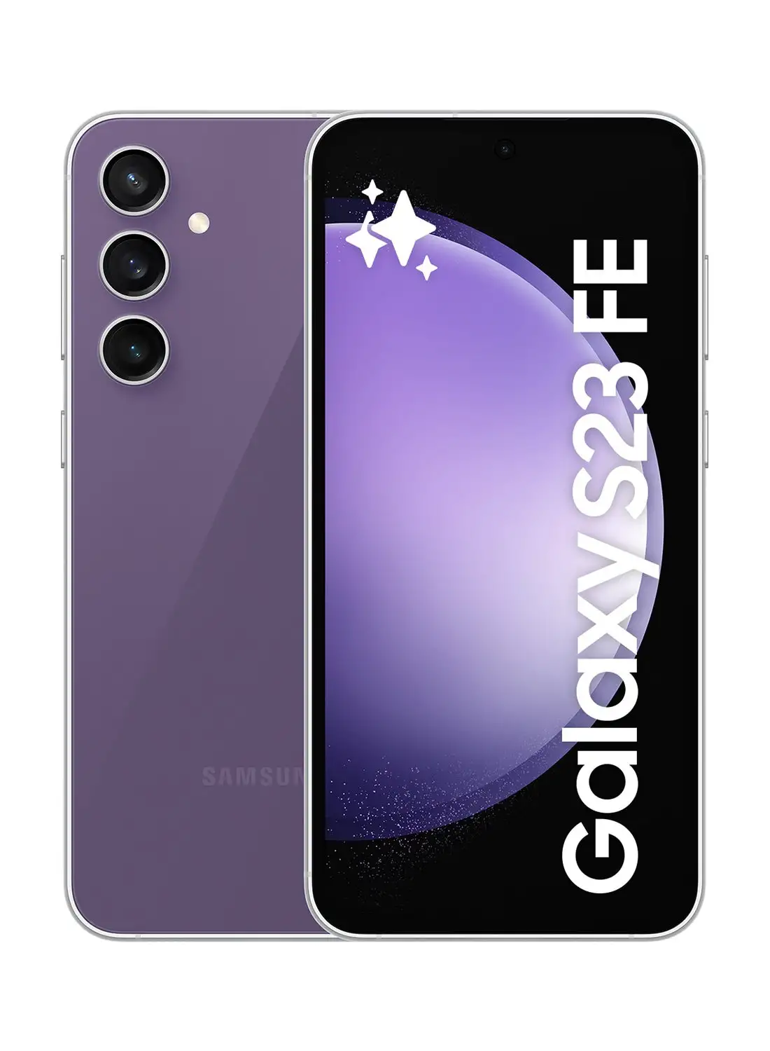 Samsung Galaxy S23 FE Dual Sim Purple 8GB RAM 128GB 5G - Middle East Version