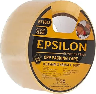 Epsilon OPP Packaging Tape, Clear - ET1063