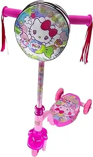 Mascube Hello Kitty Three Wheels Scooter for Kids, Pink