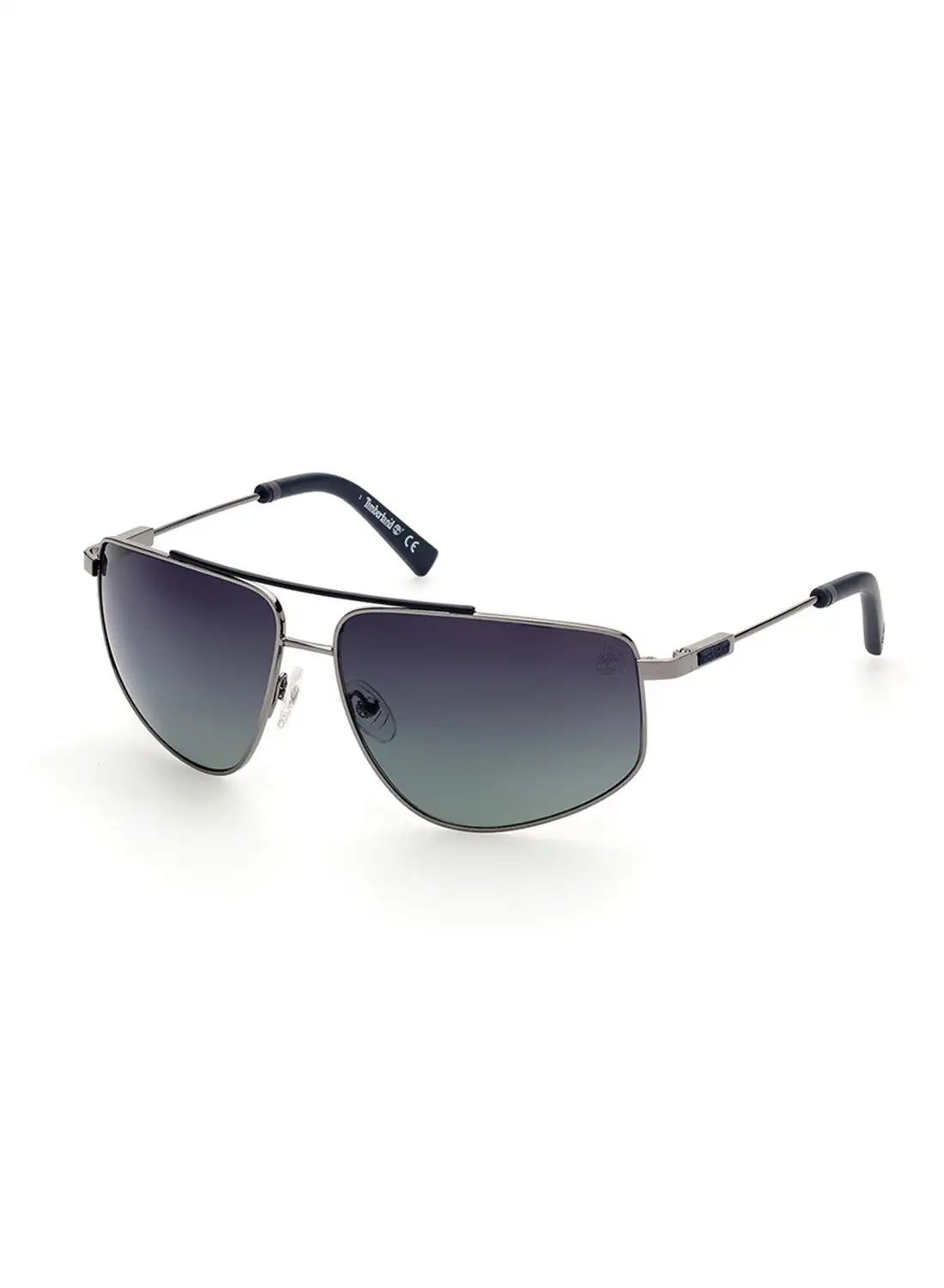Timberland Men's Polarized Navigator Shape Sunglasses - TB926907D62 - Lens Size: 62 Mm