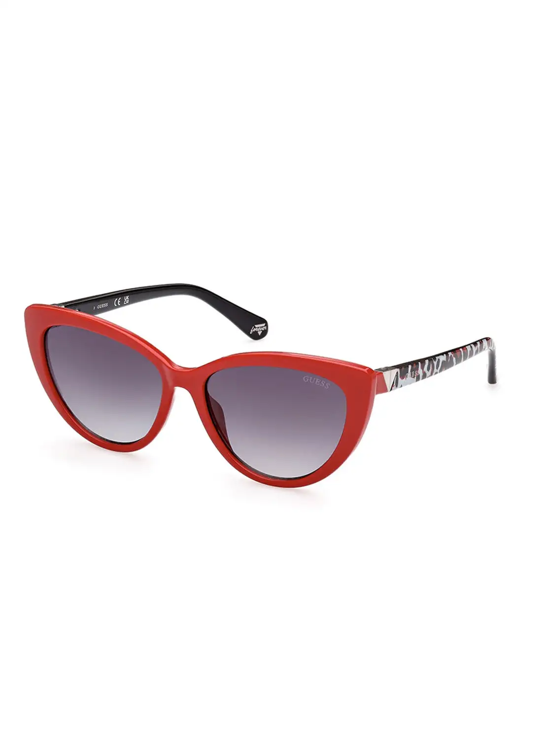 GUESS Unisex UV Protection Cat Eye Shape Sunglasses - GU521166B56 - Lens Size: 56 Mm