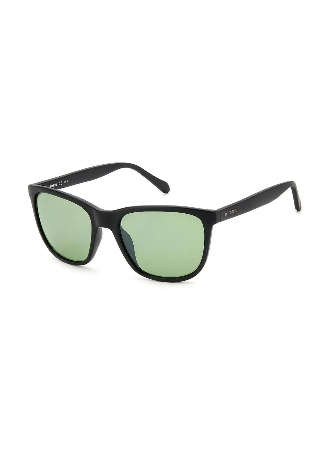 FOSSIL Men's UV Protection Rectangular Sunglasses - Fos 3145/S Mtt Black 55 - Lens Size: 55 Mm