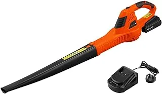 Lawazim Cordless Blower 20V Li-Ion Battery | Electric Leaf Blower for Lawn Care, Battery Powered Leaf Blower Lightweight for Snow Blowing