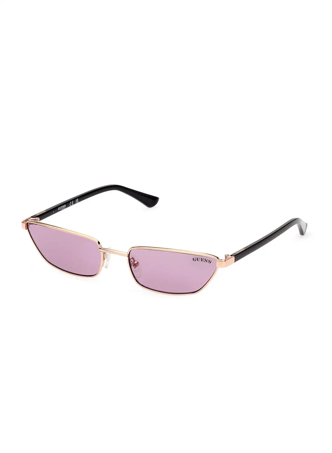 GUESS Women's UV Protection Cat Eye Shape Sunglasses - GU828528Y57 - Lens Size: 57 Mm