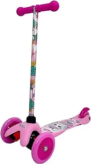 Mascube 142719 L.O.L 3 Wheels Scooter for Kids, Pink