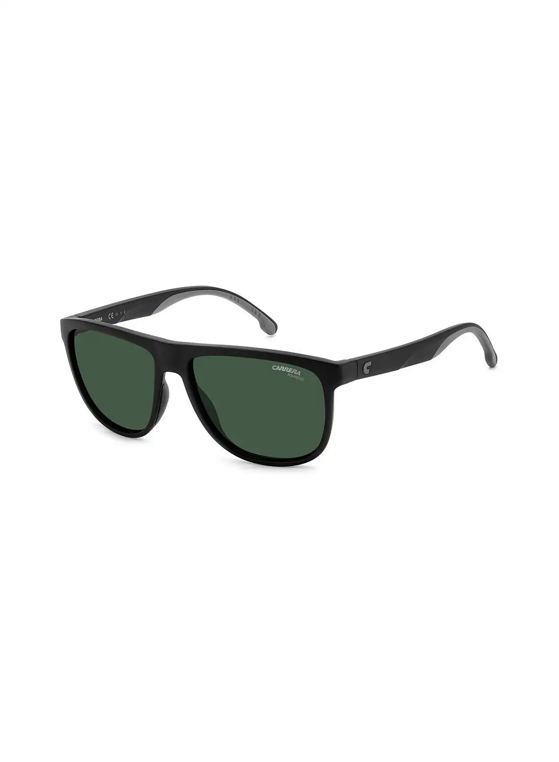 كاريرا نظارة شمسية للرجال للحماية من الأشعة فوق البنفسجية - Carrera 8059/S أسود مطفي 58 - مقاس العدسة: 58 ملم