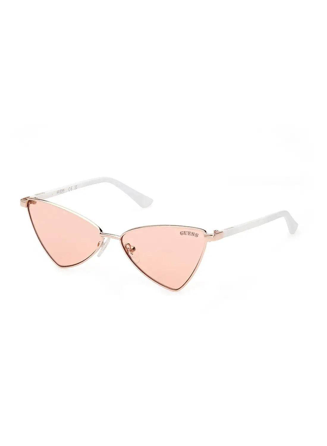 GUESS Women's UV Protection Asymmetrical Shape Sunglasses - GU828632E55 - Lens Size: 55 Mm