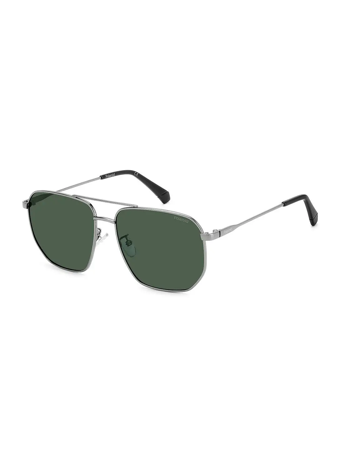Polaroid Men's UV Protection Navigator Sunglasses - Pld 4141/G/S/X Ruthenium 59 - Lens Size: 59 Mm