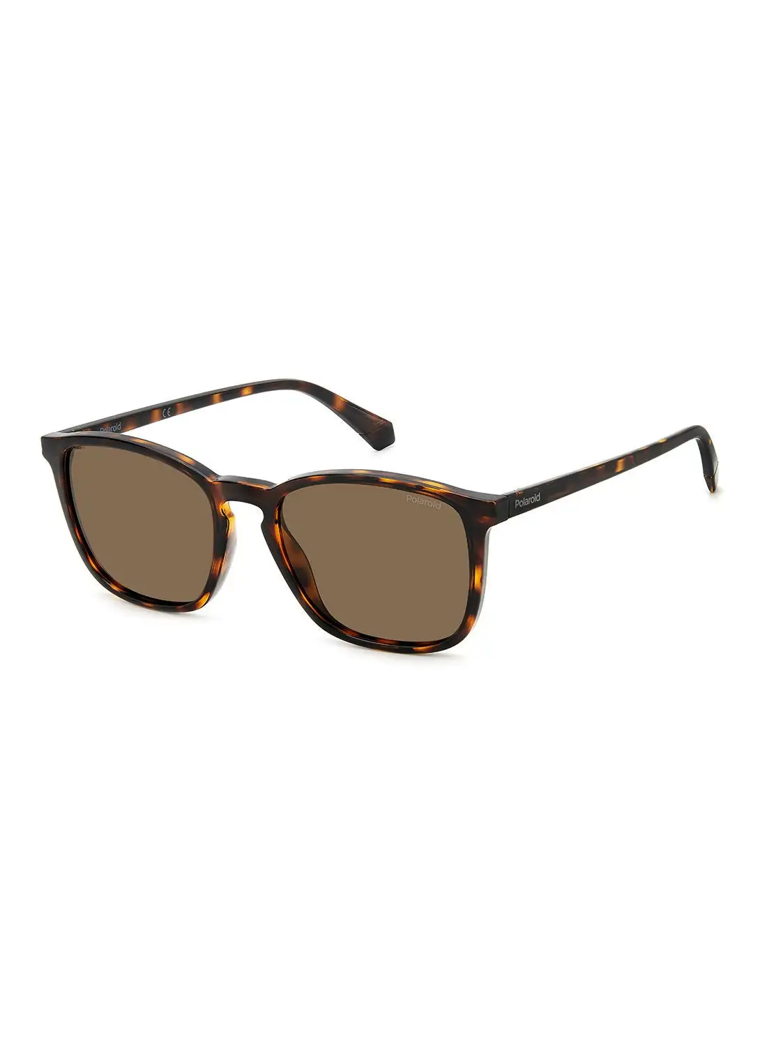 Polaroid Men's UV Protection Square Sunglasses - Pld 4139/S Hvn 54 - Lens Size: 54 Mm