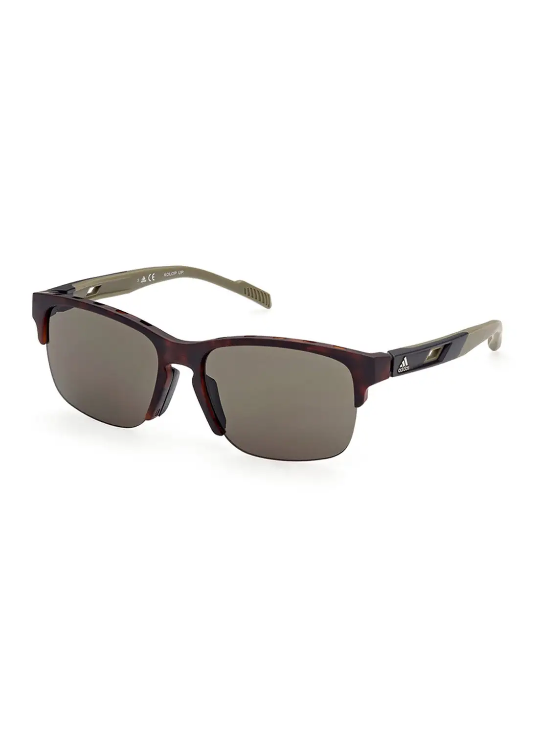 Adidas Unisex UV Protection Navigator Shape Sunglasses - SP004852N57 - Lens Size: 57 Mm