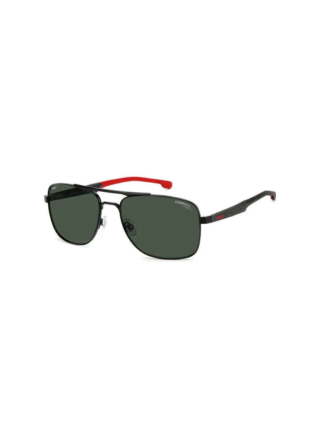 نظارة كاريرا للرجال للحماية من الأشعة فوق البنفسجية - Carduc 022/S أسود أحمر 60 - مقاس العدسة: 60 ملم