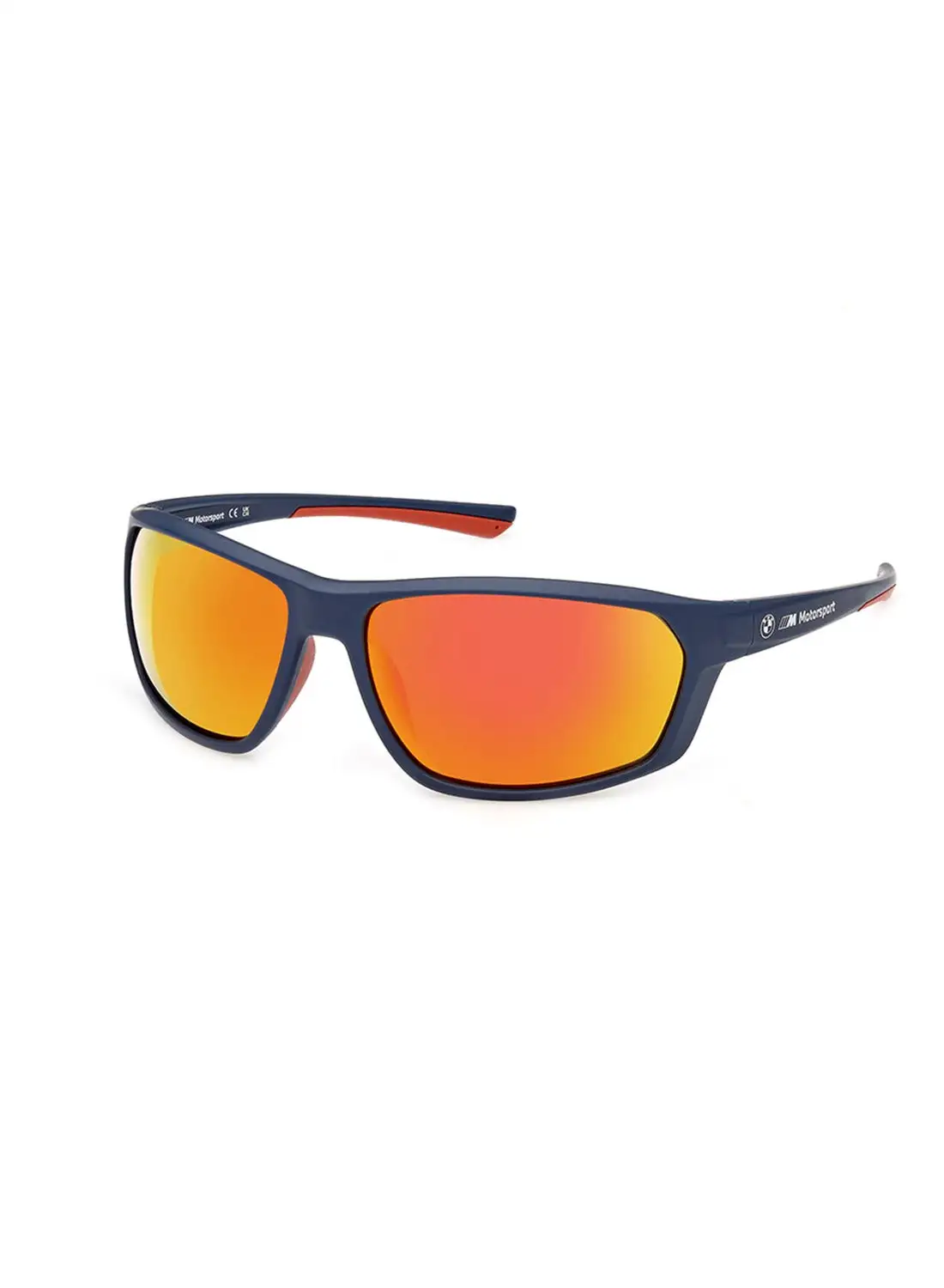BMW Men's UV Protection Navigator Shape Sunglasses - BS003591U66 - Lens Size: 66 Mm