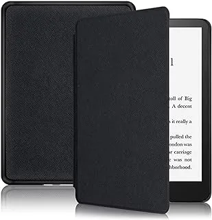 NW Slim Hard Back Protective Smart Cover with Auto Wake/Sleep Function (Black)