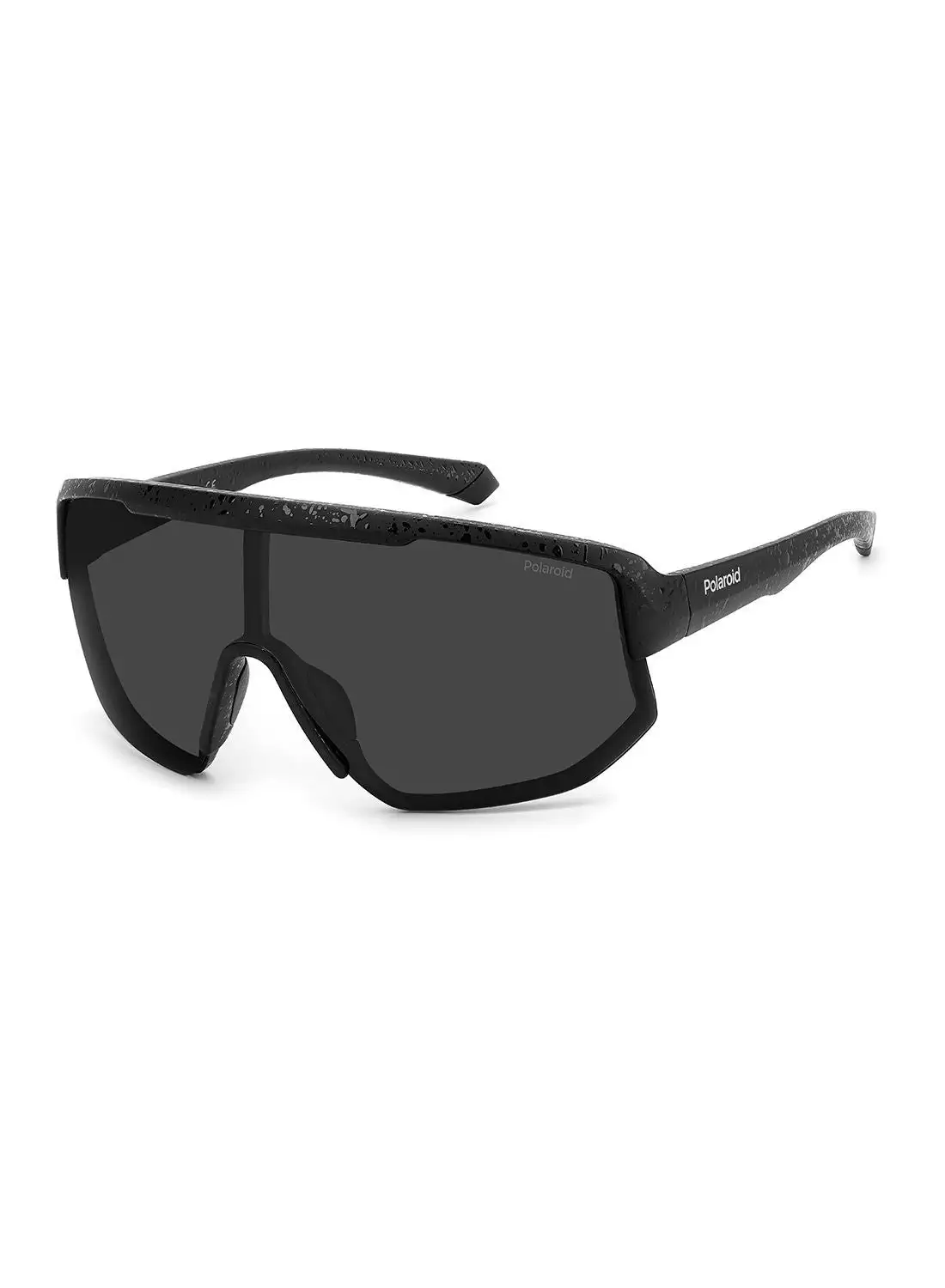بولارويد نظارة شمسية للجنسين للحماية من الأشعة فوق البنفسجية - Pld 7047/S Mtt Black 99 - مقاس العدسة: 99 ملم