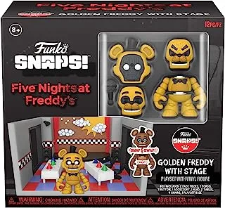 Funko Snap Playset! Five Nights at Freddy's - Stage w/ Freddy (GD) , Collectible Toys - 64923