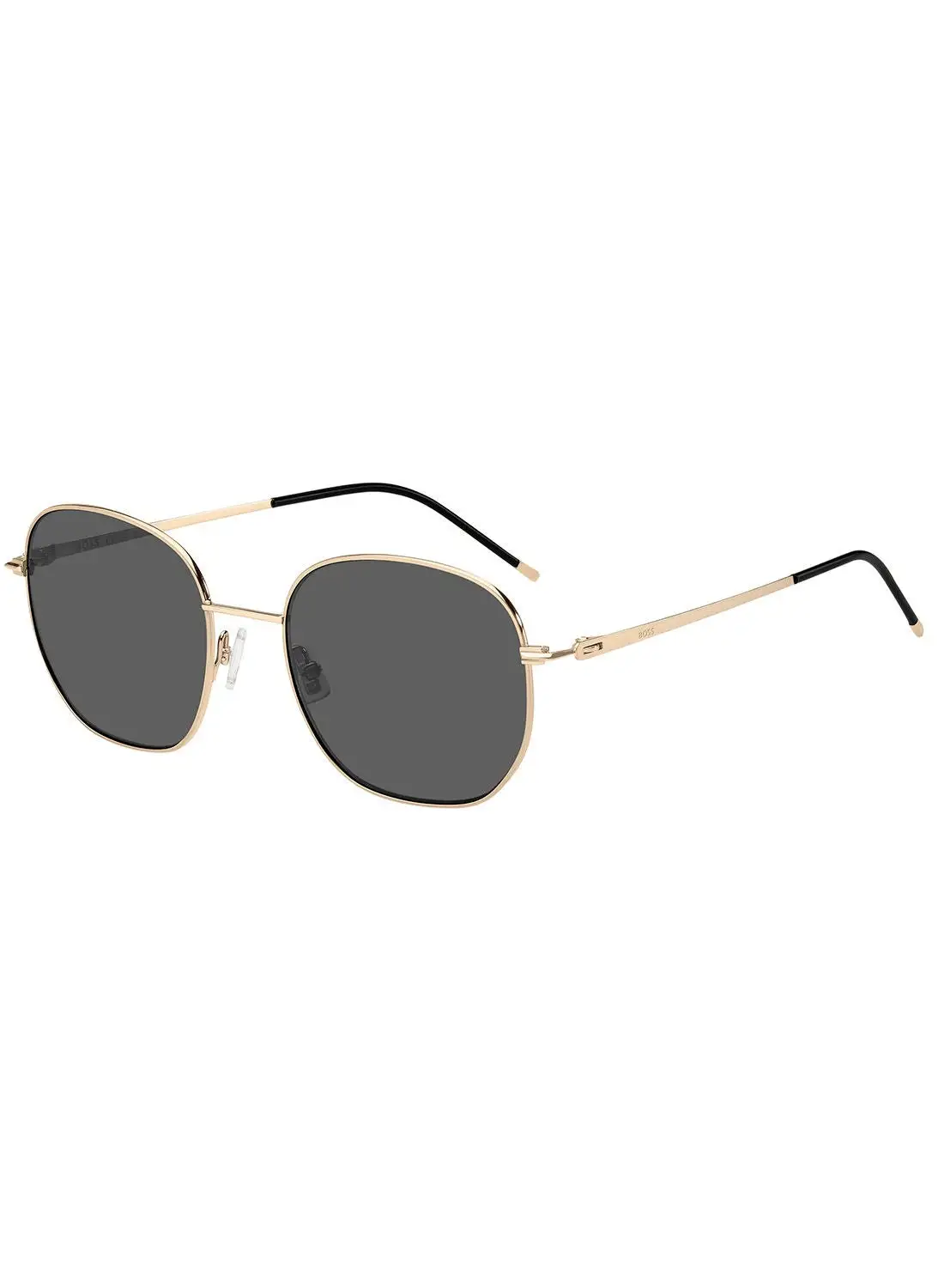 HUGO BOSS Women's UV Protection Octagonal Sunglasses - Boss 1462/S Rose Gold 54 - Lens Size: 54 Mm