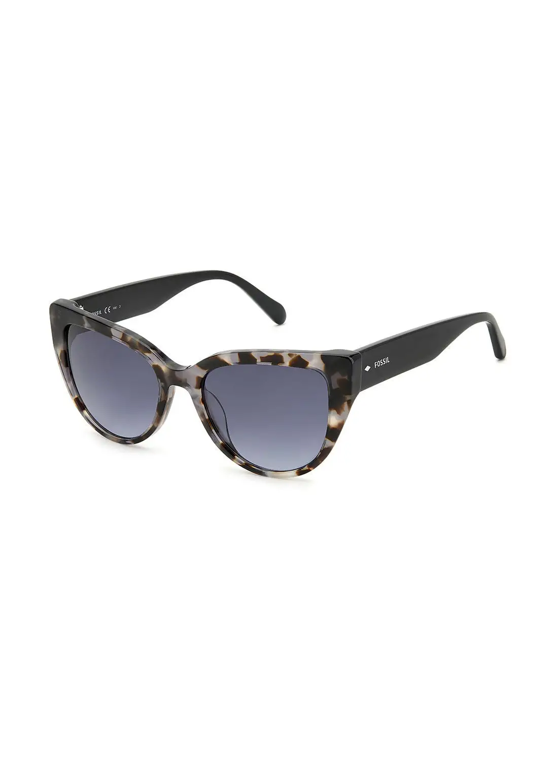 FOSSIL Women's UV Protection Cat Eye Sunglasses - Fos 2125/S Grey Hvn 52 - Lens Size: 52 Mm
