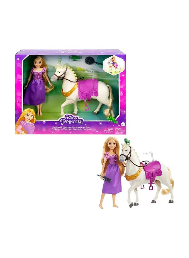 Disney Princess Disney Princess Fashion Doll And Horse - Rapunzel
