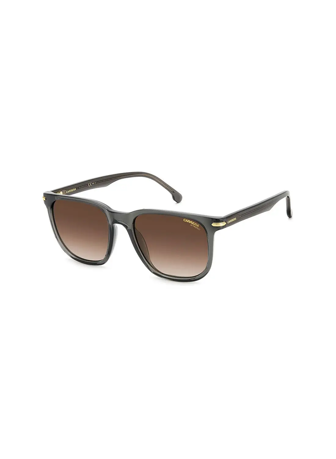نظارة شمسية مربعة للحماية من الأشعة فوق البنفسجية للجنسين من كاريرا - Carrera 300/S Gray 54 - مقاس العدسة: 54 ملم